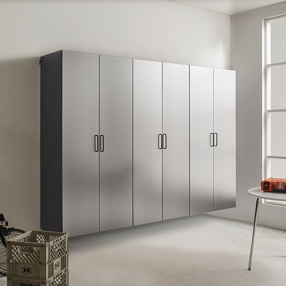 Astro Series Garage Cabinet Set – Metallic Gray