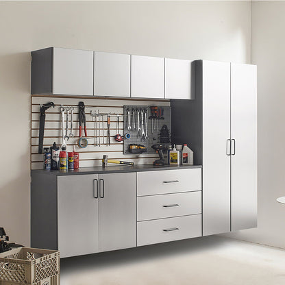 Astro Series Garage Cabinet Set B – Metallic Gray