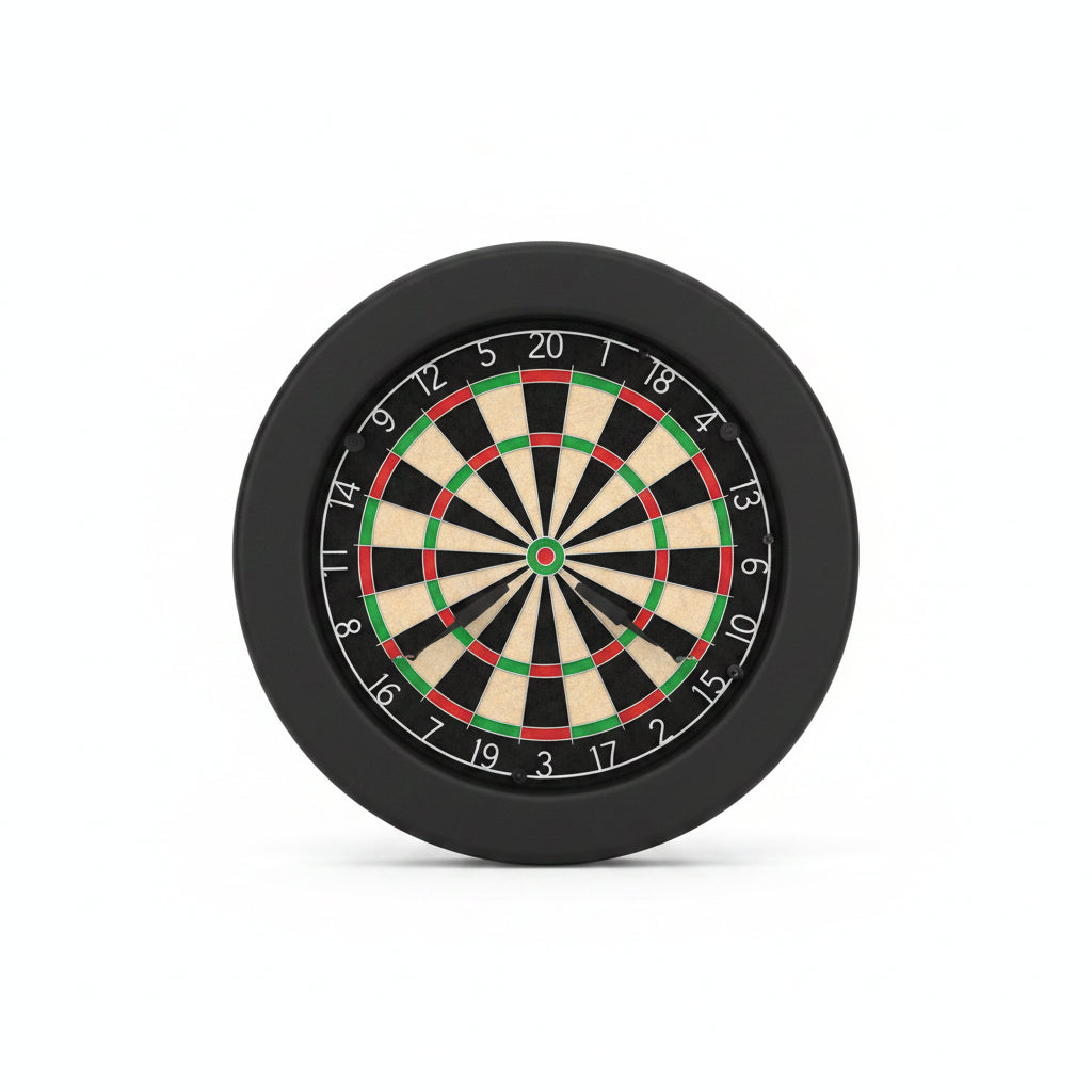 Omni Auto Scoring Camera System Surround LED Light | Automatic Scorer, Magnetic Dartboard Ring Lighting, Records Dart Scores, Fits All Dartboards | Ultimate Home Bundle