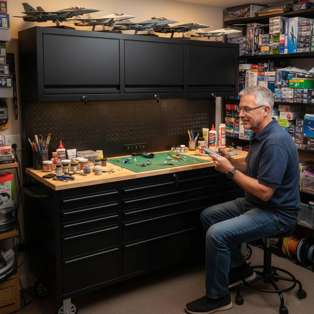 GTools GT7218 72-Inch Rolling Tool Chest Workstation