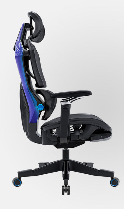 Mesh Office Chair with Adjustable Swivel Armrests