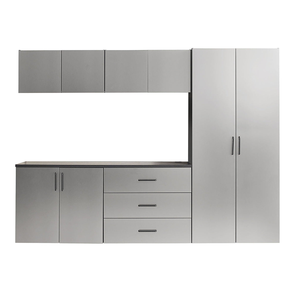 Astro Series Garage Cabinet Set B – Metallic Gray