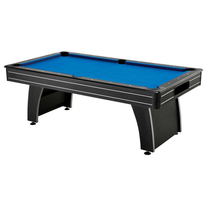 7-Foot Billiard Table with Ball Return & Accessories