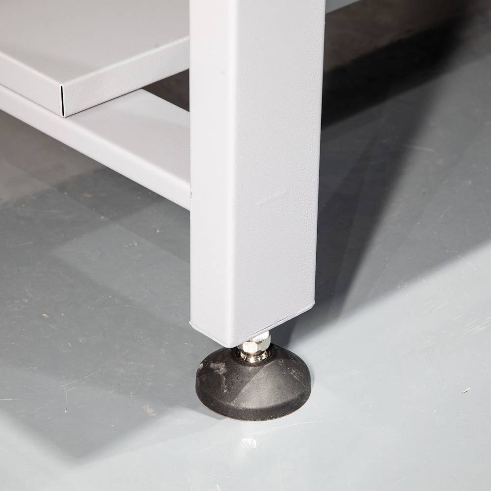 59-Inch Mechanics Workbench with Stainless Steel Top & Drain