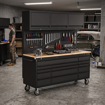 GTools Overhead Pro 72-Inch Rolling Tool Chest