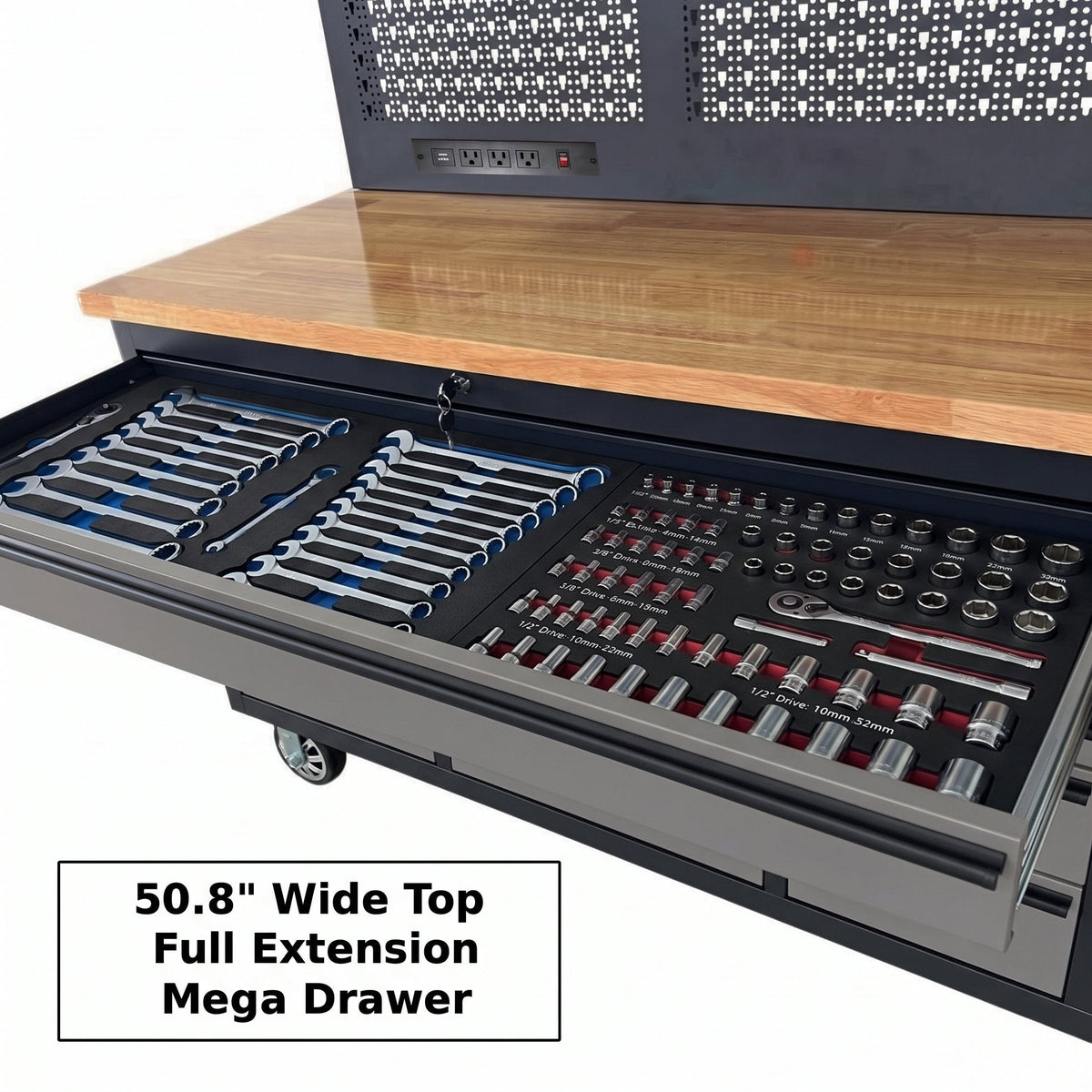 GTools Overhead Pro 72-Inch Rolling Tool Chest