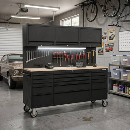 GTools GT7218 72-Inch Rolling Tool Chest Workstation