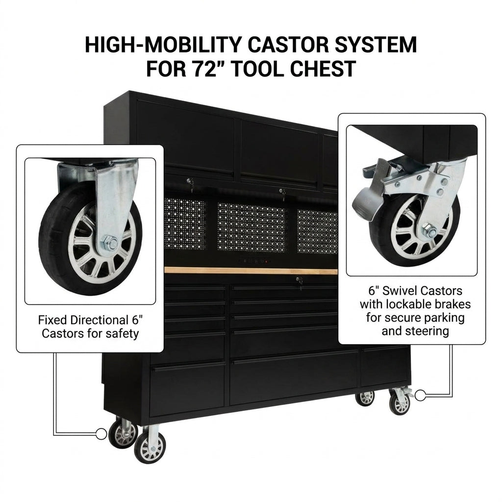 GTools GT7218 72-Inch Rolling Tool Chest Workstation