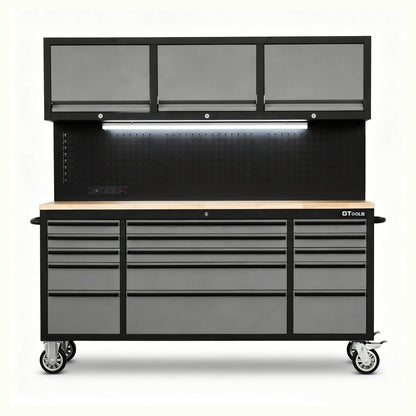 GTools GT7218 72-Inch Rolling Tool Chest Workstation