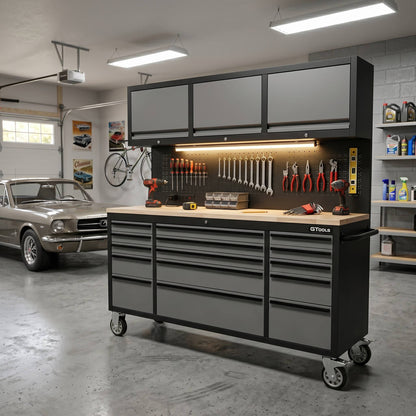 GTools GT7218 72-Inch Rolling Tool Chest Workstation