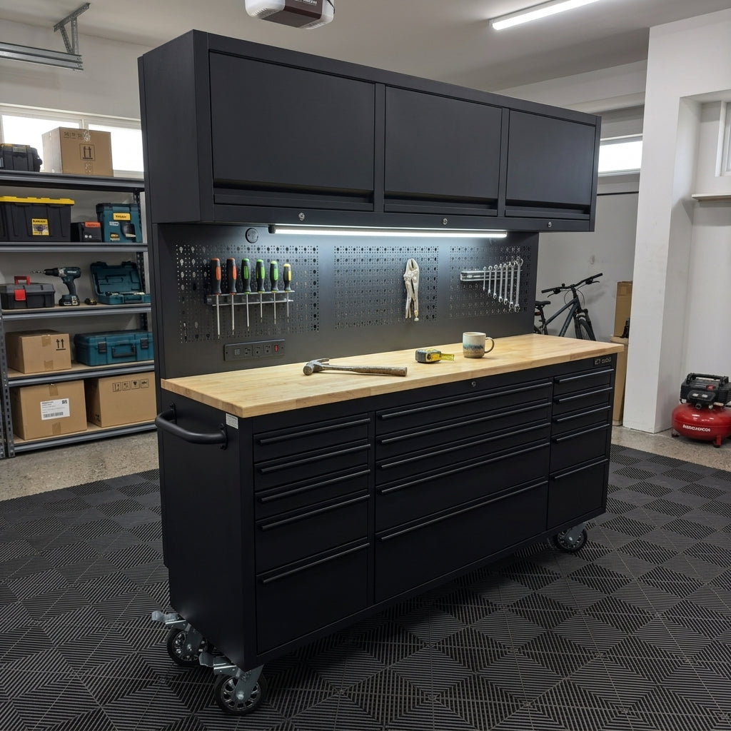 GTools GT7218 72-Inch Rolling Tool Chest Workstation
