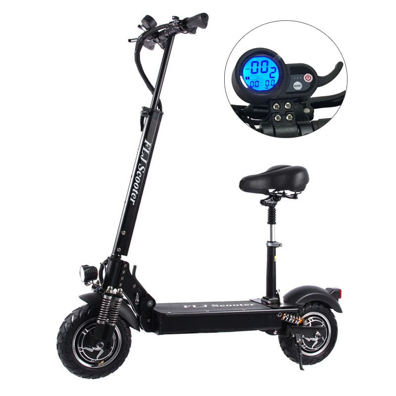 FLJ 2400W Dual Motor 52V Folding Electric Scooter for Adults