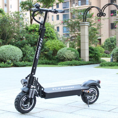 FLJ 2400W Dual Motor 52V Folding Electric Scooter for Adults