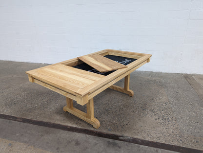 Premium Solid Hardwood Gaming Table with 36 x 72-Inch Play Area