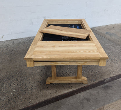 Premium Solid Hardwood Gaming Table with 36 x 72-Inch Play Area