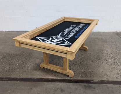 Premium Solid Hardwood Gaming Table with 36 x 72-Inch Play Area