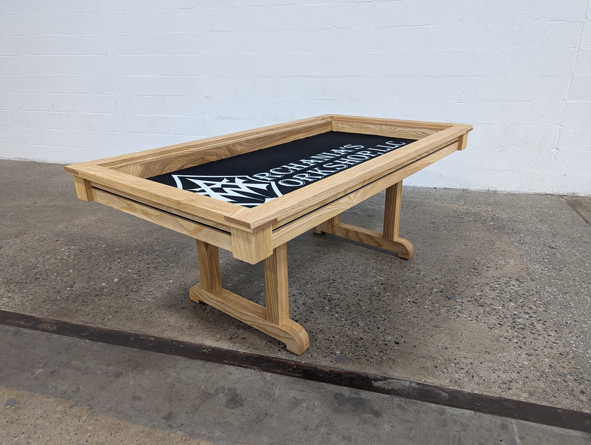 Premium Solid Hardwood Gaming Table with 36 x 72-Inch Play Area