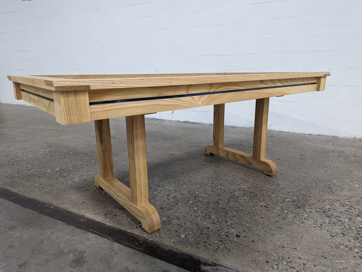 Premium Solid Hardwood Gaming Table with 36 x 72-Inch Play Area