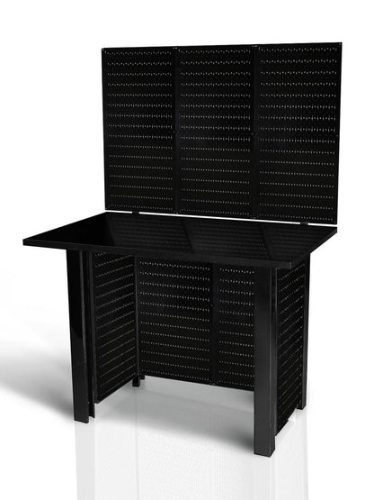 Wall Control 48-Inch Metal Pegboard Freestanding Workstation