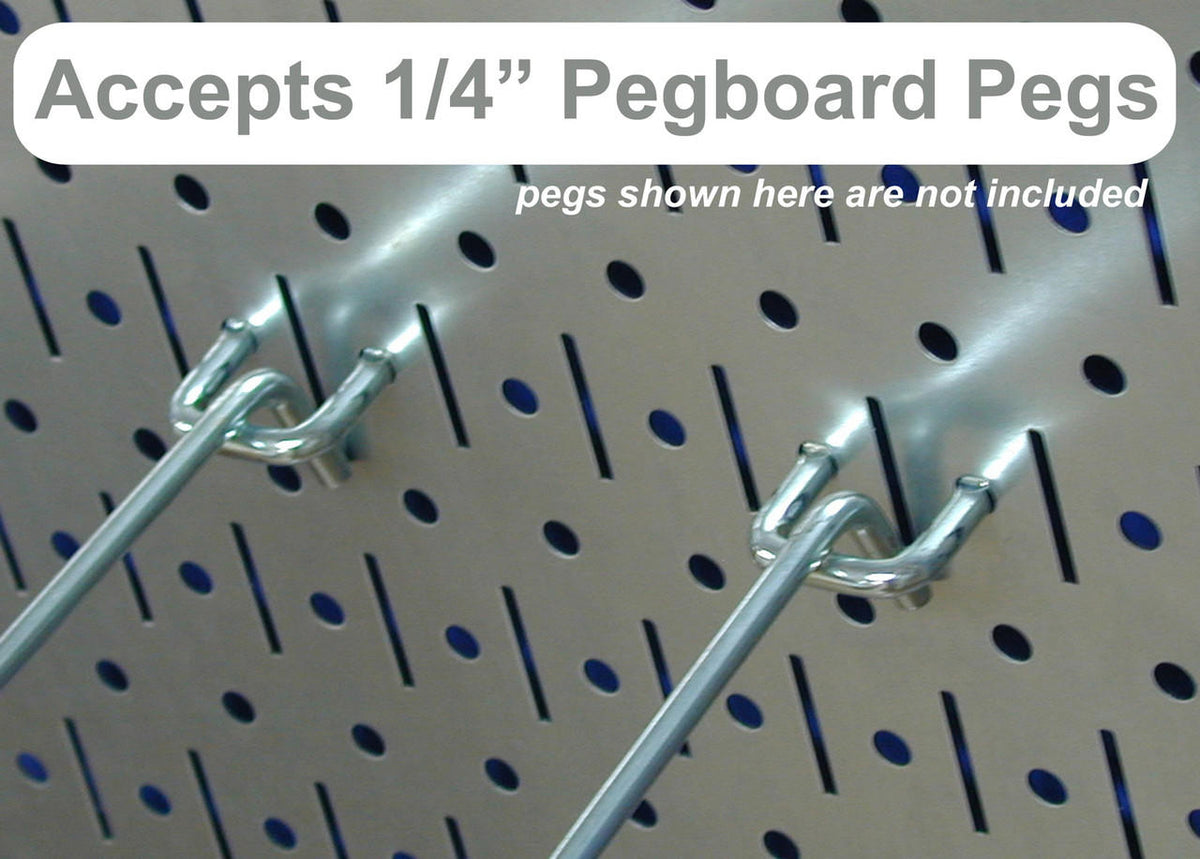 Wall Control 48-Inch Metal Pegboard Freestanding Workstation
