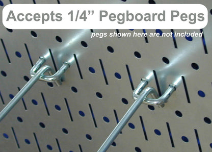 Wall Control 48-Inch Metal Pegboard Freestanding Workstation