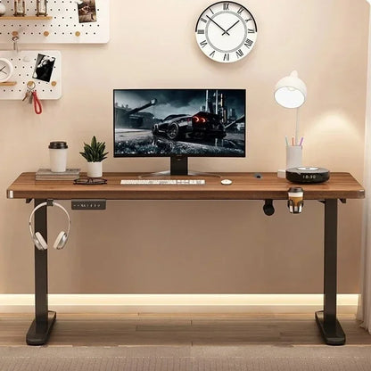 Electric Height-Adjustable Standing Desk with Memory Controls