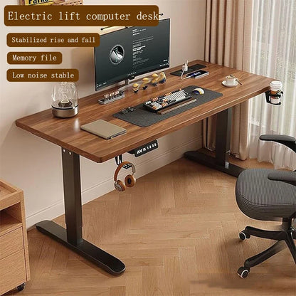 Electric Height-Adjustable Standing Desk with Memory Controls