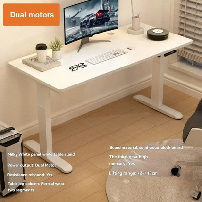 Electric Height-Adjustable Standing Desk with Memory Controls