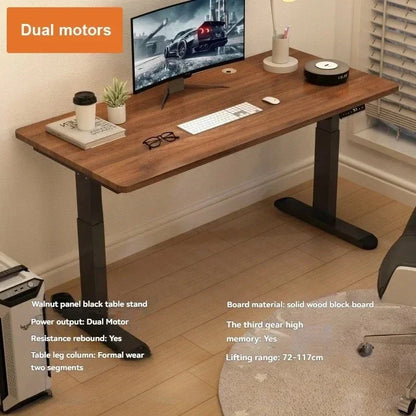 Electric Height-Adjustable Standing Desk with Memory Controls