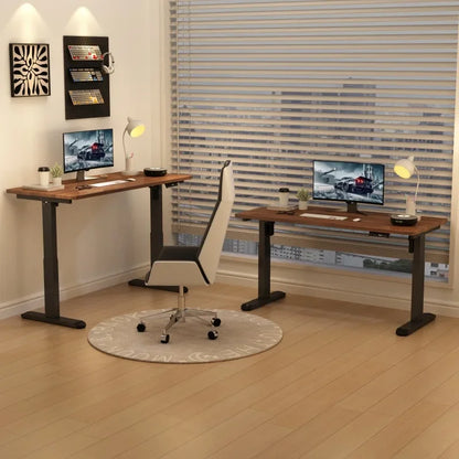 Electric Height-Adjustable Standing Desk with Memory Controls
