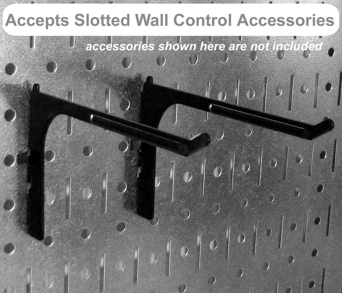 Wall Control 48-Inch Metal Pegboard Freestanding Workstation