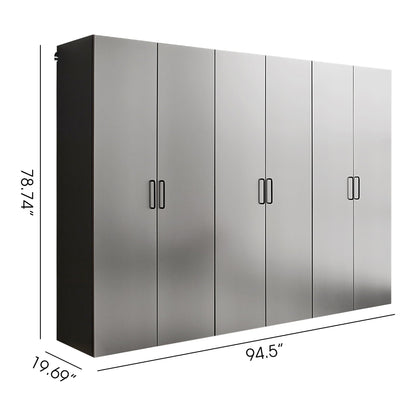 Astro Series Garage Cabinet Set – Metallic Gray