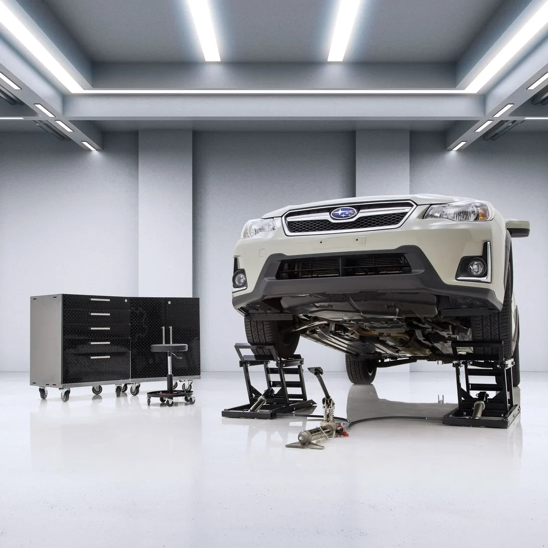 CARLIFT-3000 Hydraulic Car Lift Ramps – 3,000 lb Capacity