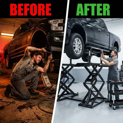 7,000 lb Portable 4-Post Car Lift – 120V
