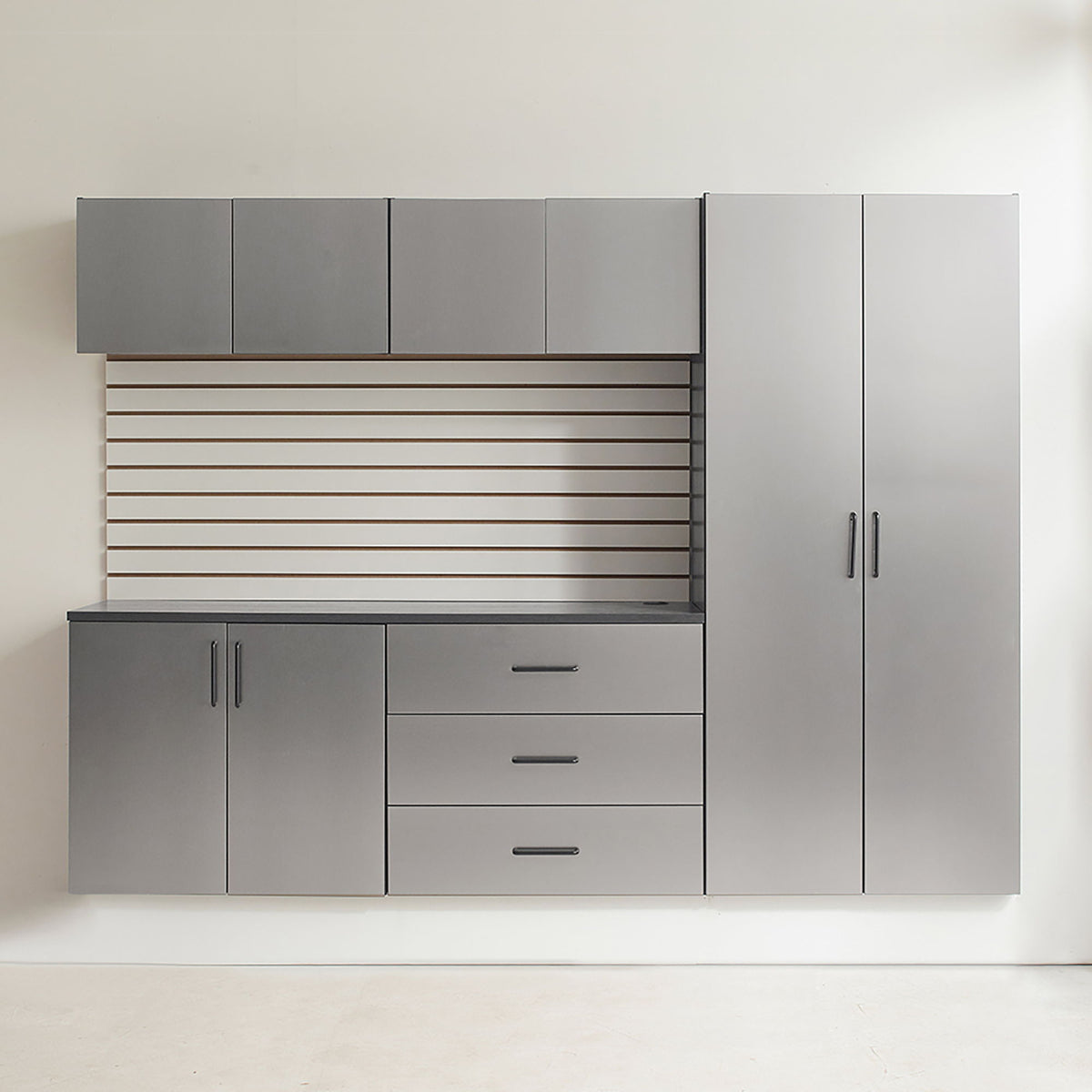 Astro Series Garage Cabinet Set B – Metallic Gray