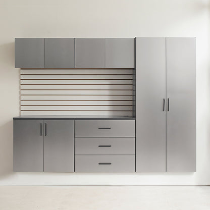 Astro Series Garage Cabinet Set B – Metallic Gray