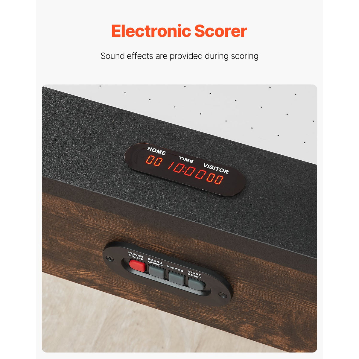 84-Inch Air Hockey Table with Electronic Scorer