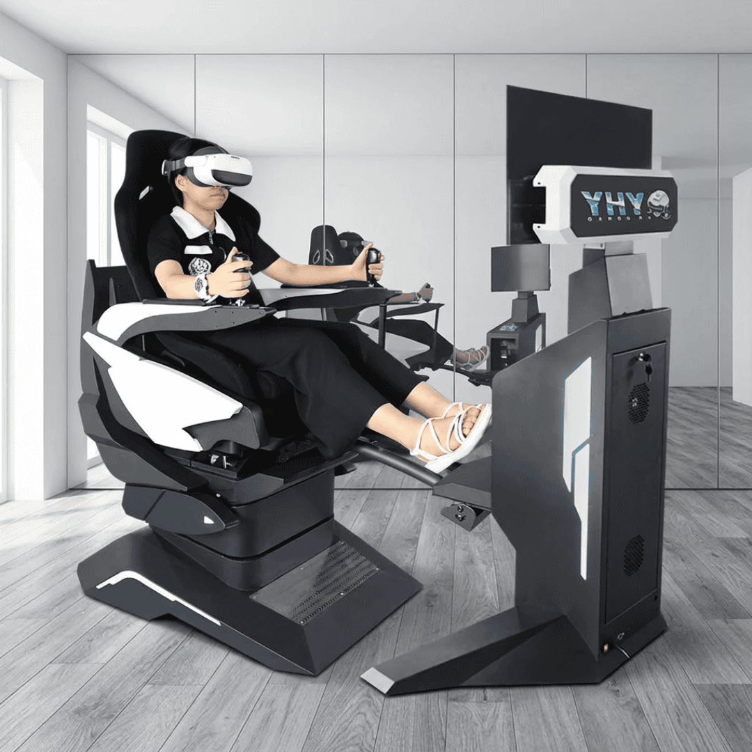 9D VR Racing & Flight Simulator with 360° Motion