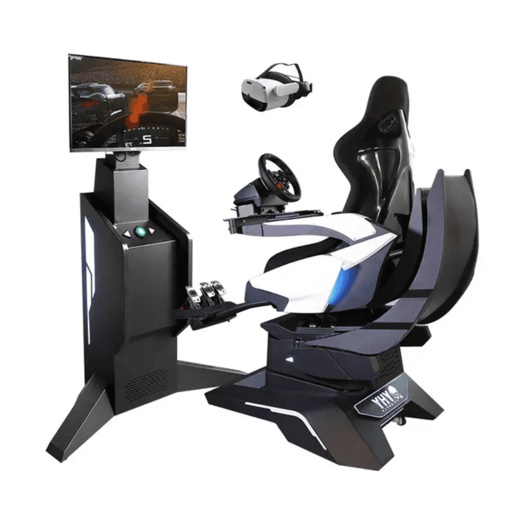 9D VR Racing & Flight Simulator with 360° Motion